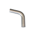 1.5" 75 Degree Aluminum Pipe, Mandrel Bent Polished, 1.65mm Thick Tube, 15" Length