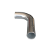 1.5" L-Bend Aluminum Pipe, Mandrel Bent Polished, 1.65mm Thick Tube, 15" Length