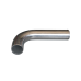 1.5" L-Bend Aluminum Pipe, Mandrel Bent Polished, 1.65mm Thick Tube, 15" Length