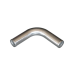 1.5" 90 Degree Aluminum Pipe, Mandrel Bent Polished, 1.65mm Thick Tube, 15" Length