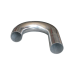 1.5" J-Bend Aluminum Pipe, Mandrel Bent Polished, 1.65mm Thick Tube, 15" Length