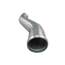 2.25" OD Air Intake S shape Aluminum Pipe, Mandrel Bent Polished, 2mm Thick Tube, 14" Length