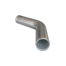 3" 45 Degree Bend Aluminum Pipe, 2.0mm Thick Bend, 18" Length