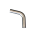 2.5" 75 Degree Aluminum Pipe, Mandrel Bent Polished, 2.0mm Thick Tube, 18" Length