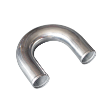 2.75" U-Bend Universal Aluminum Pipe, 2.0mm Thick Tube, 18" Length