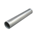 4" Aluminum Straight Pipe, Polished, 3.0mm Thick, 24" Length