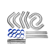 3" ALUMINUM Intercooler Piping Kit for Mustang Accord pipe