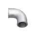 2.25" Cast Aluminum 90 Degree Elbow Pipe Turbo Downpipe