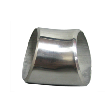 2.5" O.D. Extruded 304 Stainless Steel Elbow 45 Degree Pipe , 3mm (11 Gauge) Thick