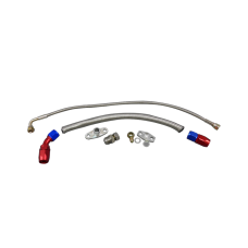 Turbo Oil Fuel Hose Line Feed Drain Return Kit For Mazda RX7 RX-7 SA FB 13B AN10