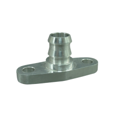 Turbo Oil Return Drain Flange , Billet Aluminum CNC Made, Fits Most Turbos