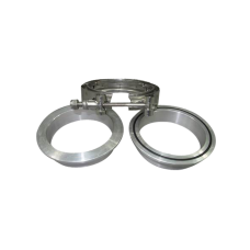 3" Turbo V-Band Clamp x1 , Downpipe Flange Aluminum x2