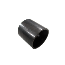 Black Silicon Hose Coupler 2" Straight 3" Long for Intercooler Pipe