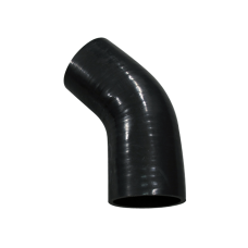 2.75" 45 Deg Black Silicon Hose Elbow Coupler 85mm Long For Intercooler Pipe