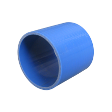 3.5" Universal Straight Blue Silicon Coupler Hose 3" Long For Intercooler Pipe