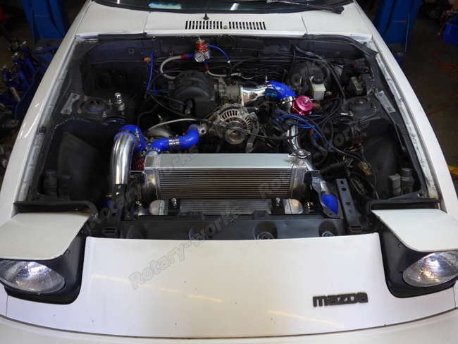 Intercooler Piping BOV Kit For Mazda RX7 SA FB 13B RX-7 Single Turbo